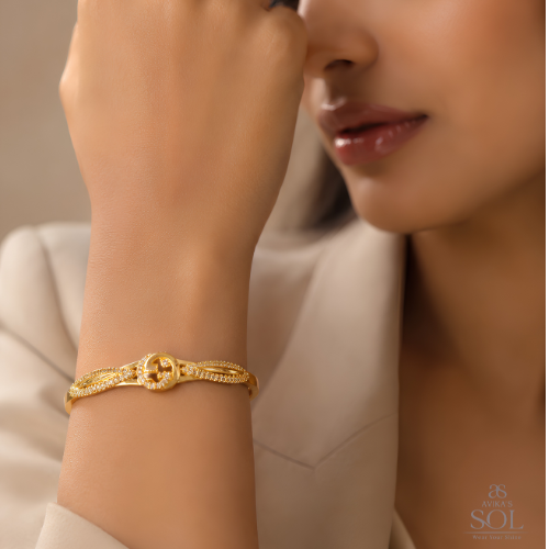 Royal Radiance Diamond bangle Kada
