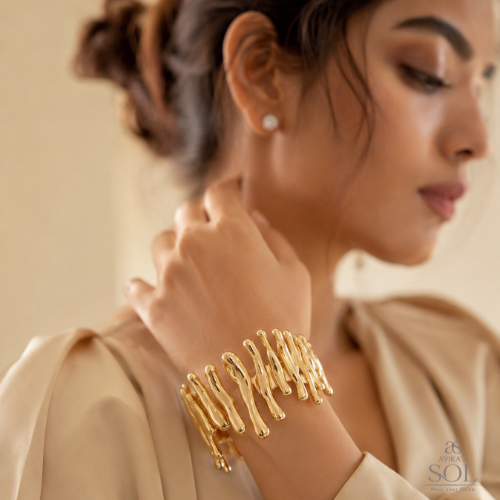 Sol Sculpted Cuff
