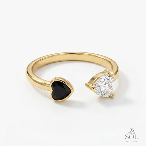 Anti tarnish Gemstone Ring