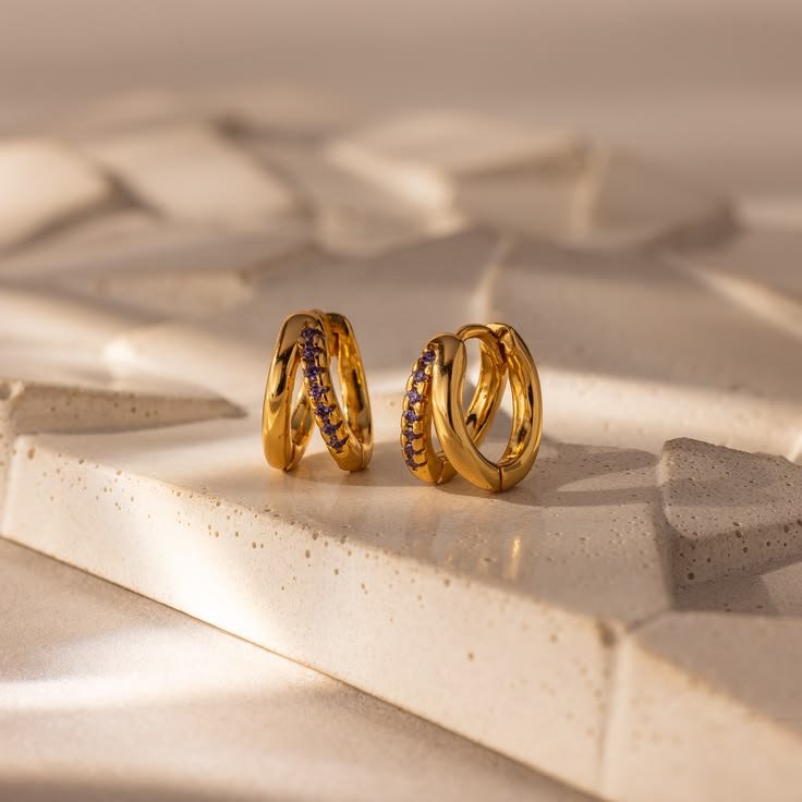 Amelia Everyday Gold Hoops