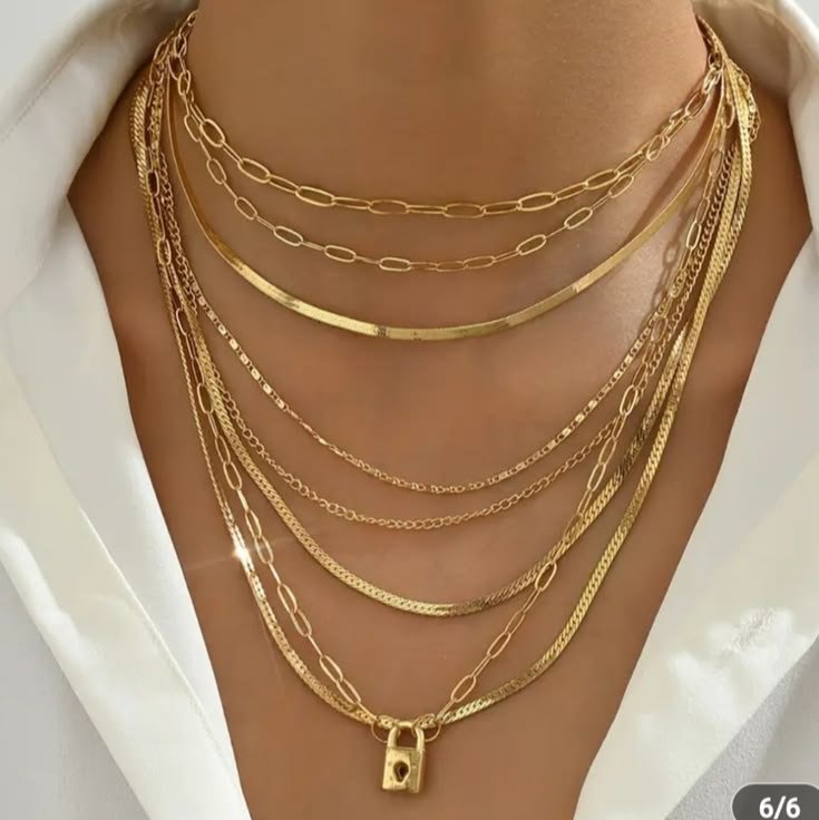 Olivia Layered Chain Necklace