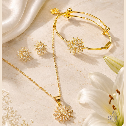 Elegant Trio Jewellery Set
